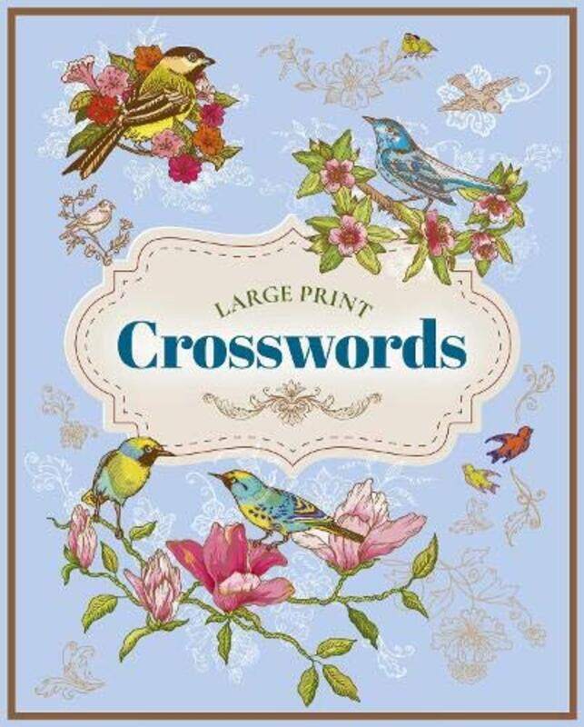 

Large Print Crosswords, Paperback Book, By: Eric Saunders