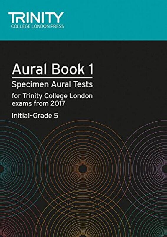 

Aural Tests Book 1 (Initial-Grade 5),Paperback,by:Trinity College London