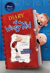 Diary of A Wimpy Kid (Book 1): Special Disney+ Cover Edition, Paperback Book, By: Jeff Kinney