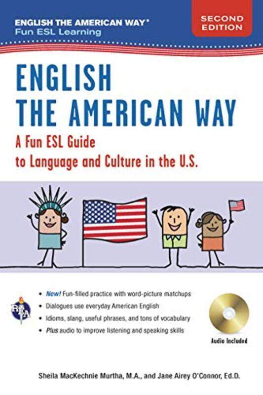 

English the American Way: A Fun Guide to English Language 2nd Edition , Paperback by Murtha, Sheila Mackechnie, M a - O'Connor, Jane Airey