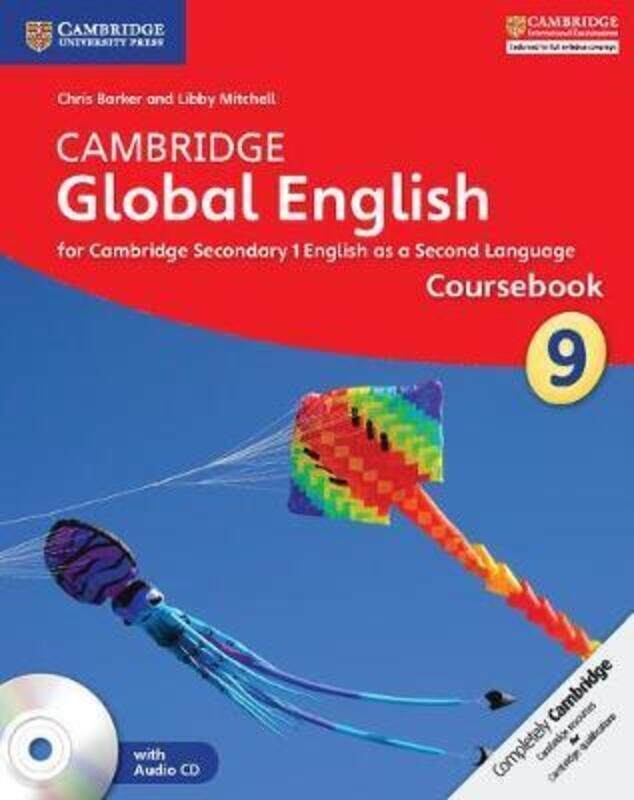 

Cambridge Global English Stage 9 Coursebook with Audio CD: for Cambridge Secondary 1 English as a Se ,Paperback By Barker, Chris - Mitchell, Libby