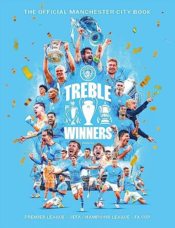 

Treble Winners by Manchester City-Hardcover