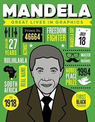 Great Lives In Graphics Mandela By Graphics, Great Lives In Hardcover