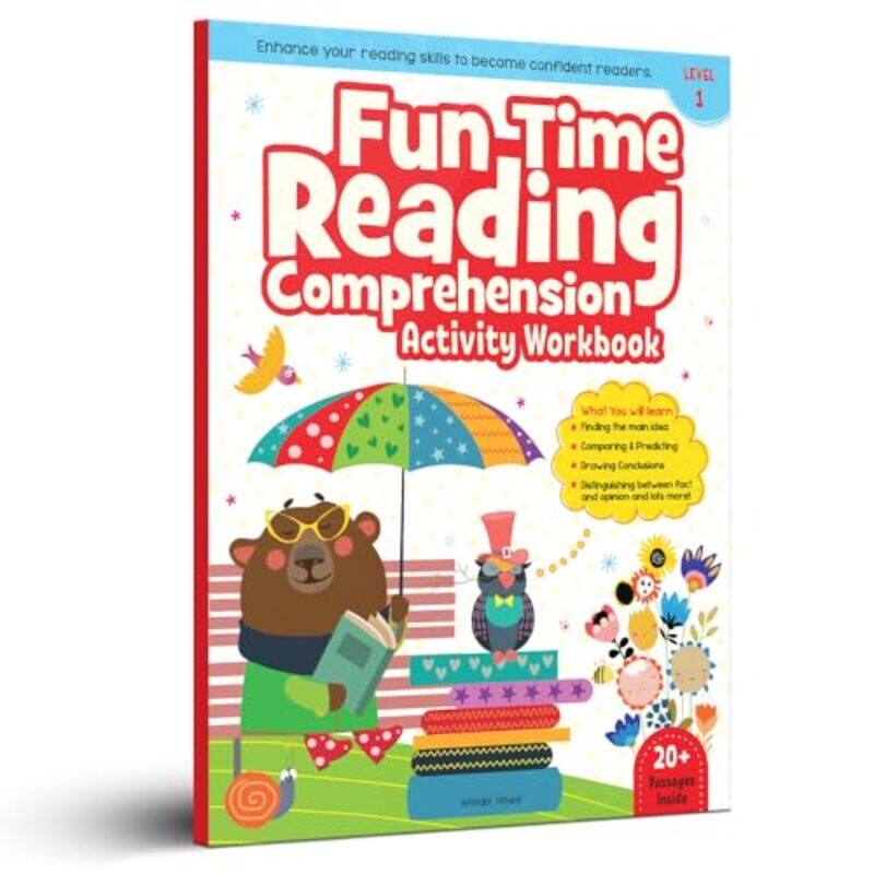 

Fun Time Reading Comprehension Activity Workbook For Children Level 1 by Wonder House Books-Paperback