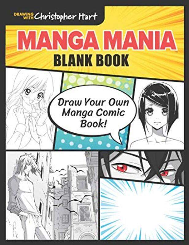 

Manga Mania Blank Book by Sarah K Whitfield-Paperback