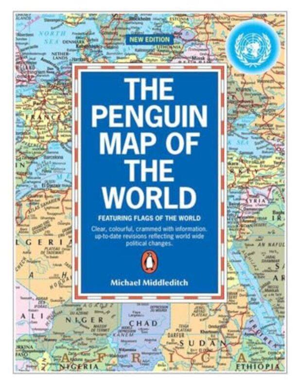 

The Penguin Map of the World by Michael Middleditch-Paperback