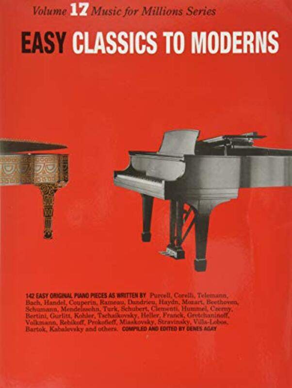 

Easy Classics To Moderns By Piano - Paperback