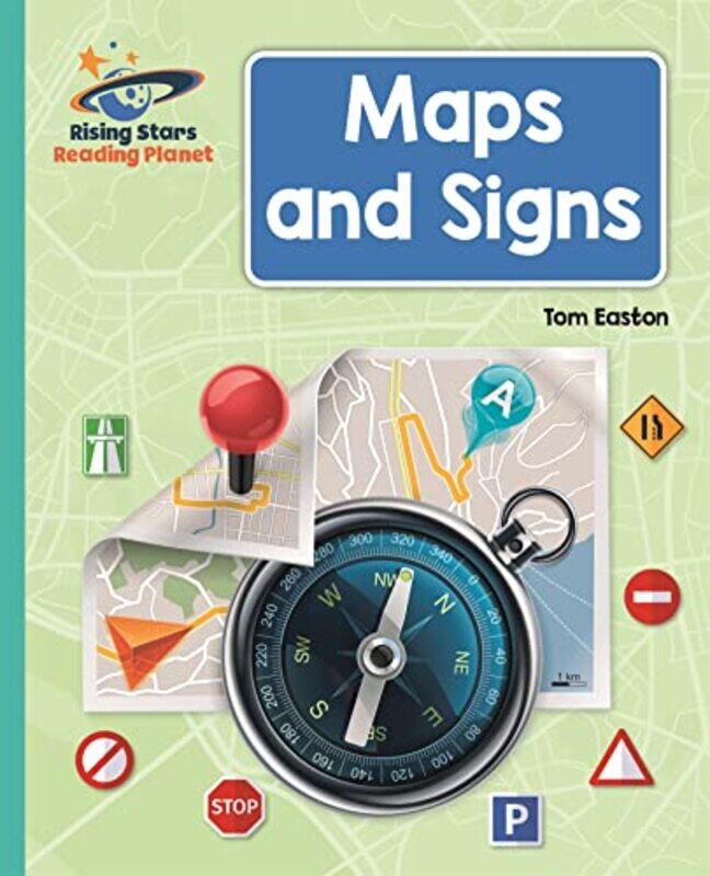 

Reading Planet Maps and Signs Turquoise Galaxy by Richard Hooper-Paperback