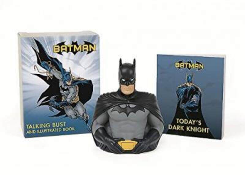 

Batman: Talking Bust and Illustrated Book, Paperback Book, By: Matthew Manning
