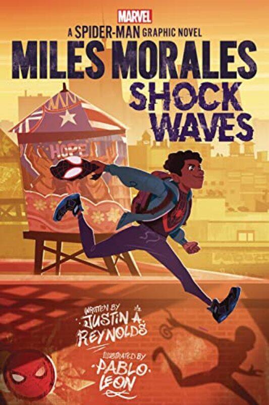 

Miles Morales Shock Waves Original Spiderman Graphic Novel By Reynolds, Justin A. Paperback