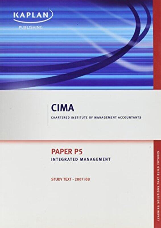 

Integrated Management Study Text -Paperback