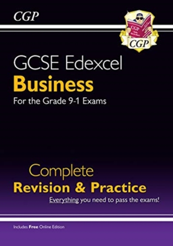 GCSE Business Edexcel Complete Revision and Practice - Grade 9-1 Course (with Online Edition),Paperback,ByBooks, CGP - Books, CGP