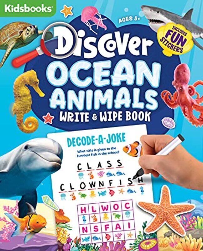 

Discover Ocean Animals Activity Book,Paperback By Publishing, Kidsbooks