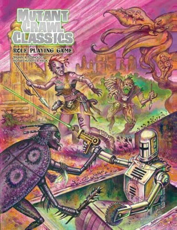 

Mutant Crawl Classics Core Rulebk By Wampler Jim - Paperback