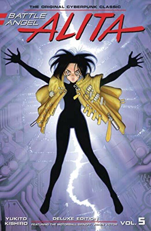 

Battle Angel Alita Deluxe Edition 5 by Yukito Kishiro-Hardcover