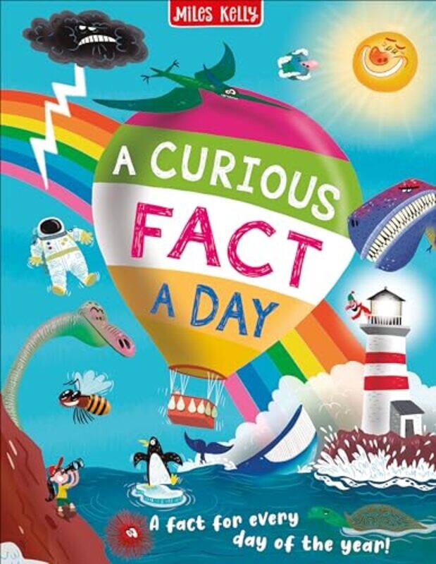 

D144Hb 5 Curious Fact A Day By Miles Kelly - Hardcover