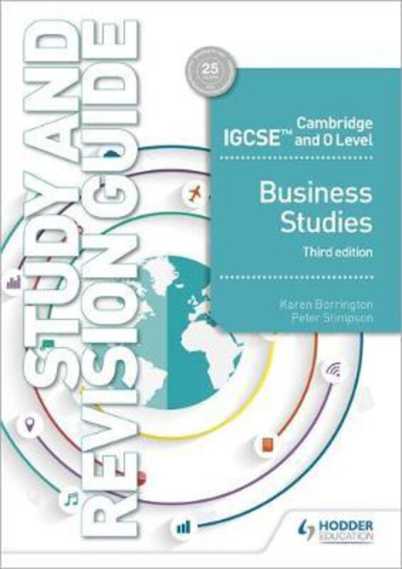 

Cambridge IGCSE and O Level Business Studies Study and Revision Guide 3rd edition, Paperback Book, By: Karen Borrington