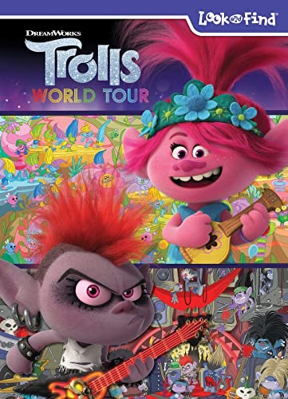 

DreamWorks Trolls World Tour A Troll New World Look and Find by Art Mawhinney-Hardcover