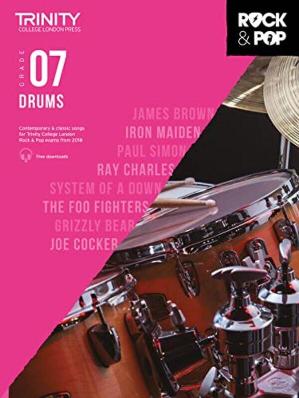 

Trinity College London Rock & Pop 2018 Drums Grade 7,Paperback,by:Hal Leonard LLC