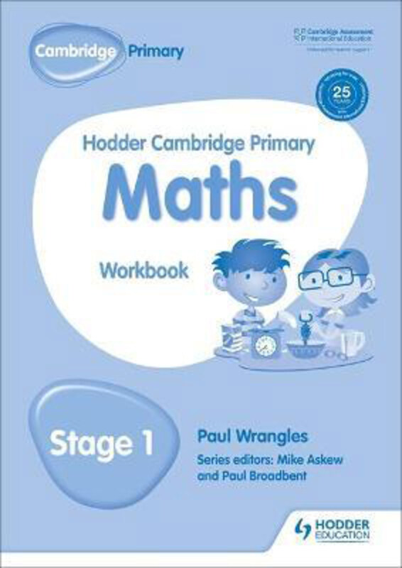 

Hodder Cambridge Primary Maths Workbook 1, Paperback Book, By: Paul Wrangles