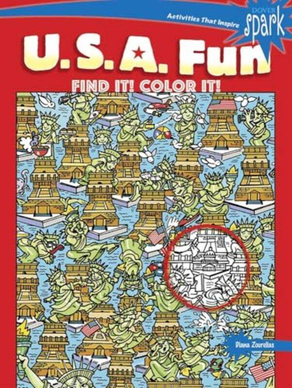 

Spark USA Fun Find it Color it by Diana Zourelias-Paperback