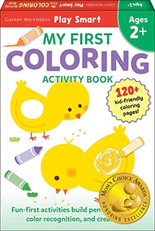 

Play Smart My First Coloring Book 2+ Preschool Activity Workbook With 80+ Stickers For Children Wit By Gakken Early Childhood Experts Paperback