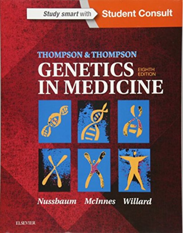Thompson & Thompson Genetics In Medicine By Robert L. Nussbaum, MD, FACP, FACMG Paperback