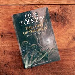 The Two Towers, Hardcover Book, By: J. R. R. Tolkien