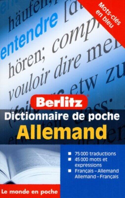 

Dictionnaire De Poche Allemand By Wolfgang L Ffler Paperback