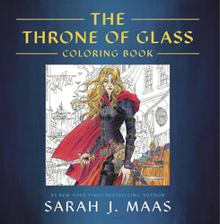 The Throne of Glass Coloring Book, Paperback Book, By: Sarah J Maas