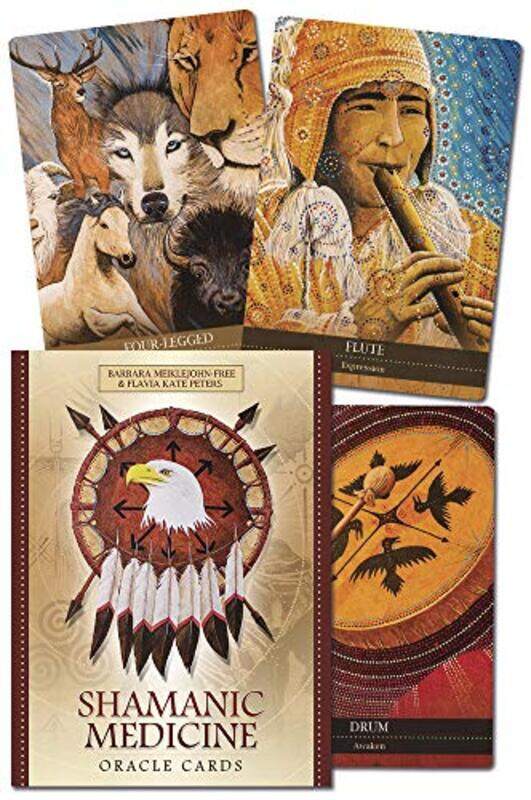 

Shamanic Medicine Oracle Cards By Meiklejohn Free Barbara - Hardcover
