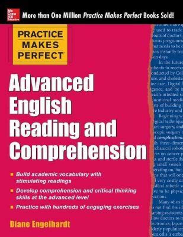 

Practice Makes Perfect Advanced English Reading and Comprehension.paperback,By :Diane Engelhardt