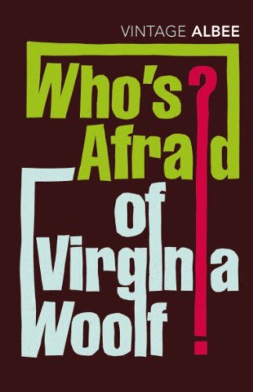 

Whos Afraid Of Virginia Woolf by Edward Albee-Paperback