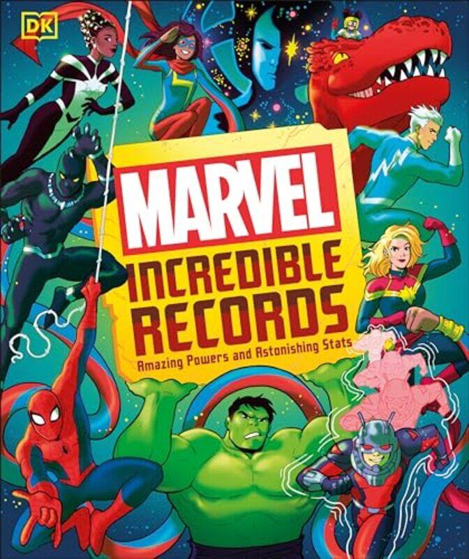 

Marvel Incredible Records Amazing Powers And Astonishing Stats by Scott, Melanie - Bray, Adam - Cink, Lorraine - Sazaklis, John - Wilson, Sven - Hardc