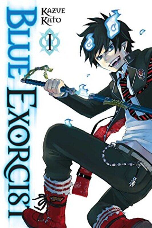 

Blue Exorcist, Vol. 1,Paperback by Kazue Kato