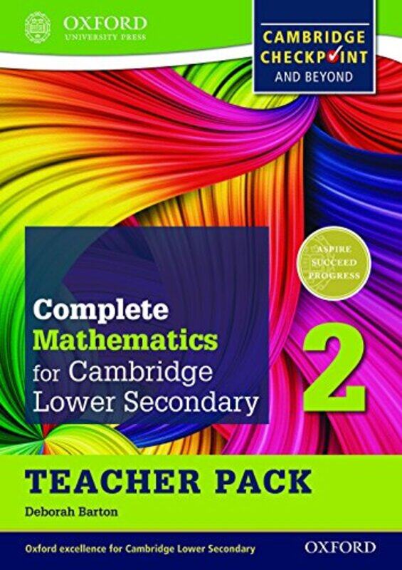 

Complete Mathematics for Cambridge Lower Secondary Teacher Pack 2 First Edition Paperback by Deborah Barton