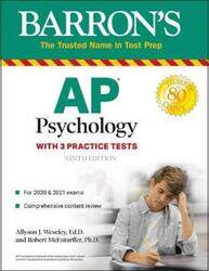 AP Psychology: With 3 Practice Tests.paperback,By :Weseley, Allyson J - McEntarffer, Robert