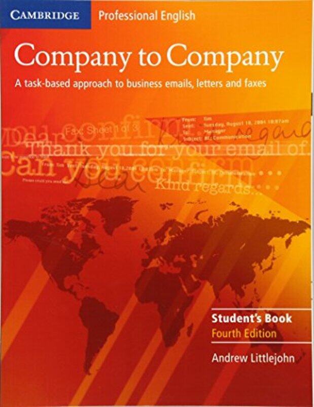 

Company To Company Students Book by Andrew Littlejohn-Paperback