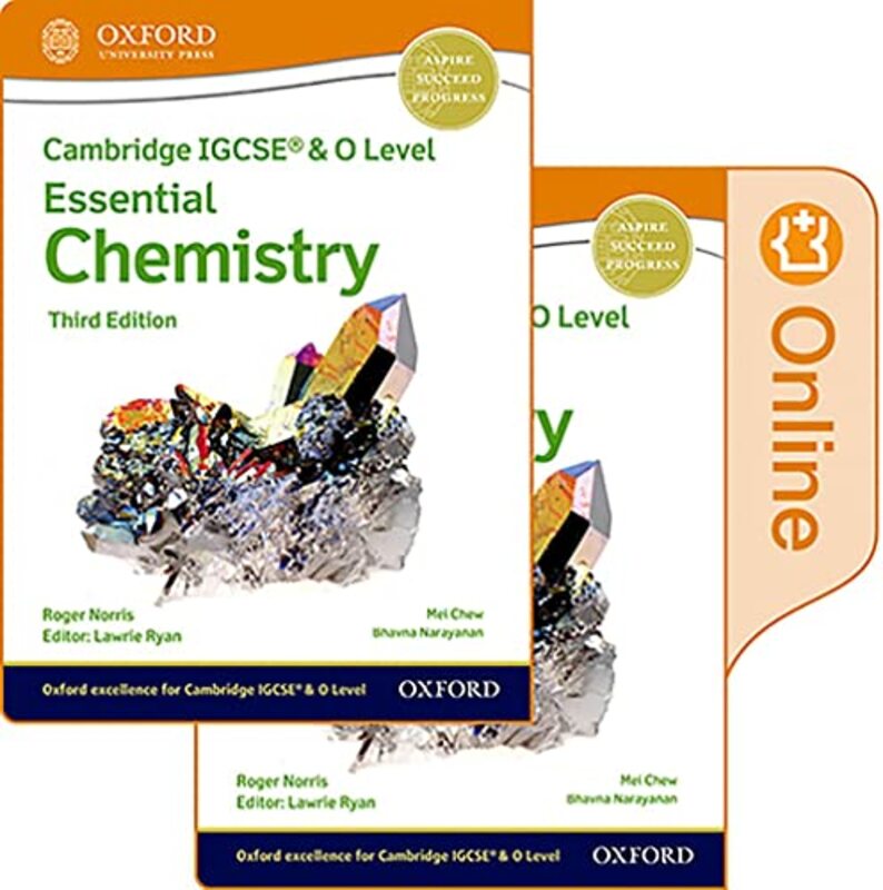 Cambridge IGCSE (R) & O Level Essential Chemistry: Print and Enhanced Online Student Book Pack Third,Paperback by Norris, Roger