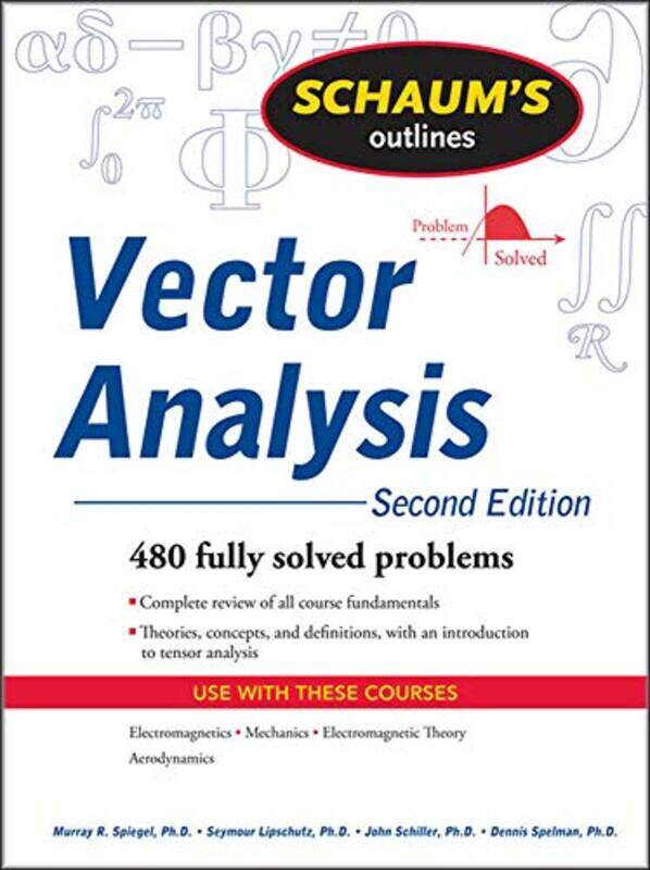 

Schaums Outline of Vector Analysis 2ed by Murray SpiegelSeymour Lipschutz-Paperback