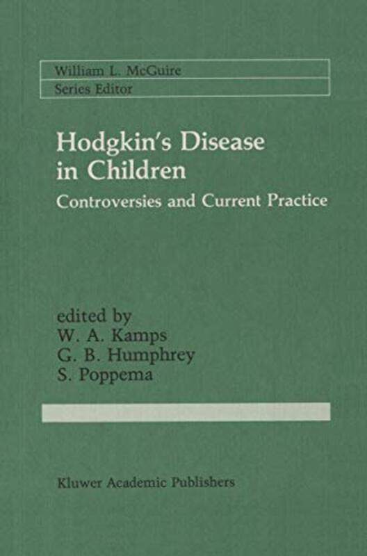 

Hodgkin’S Disease In Children by WA KampsG Bennett HumphreyS Poppema-Hardcover