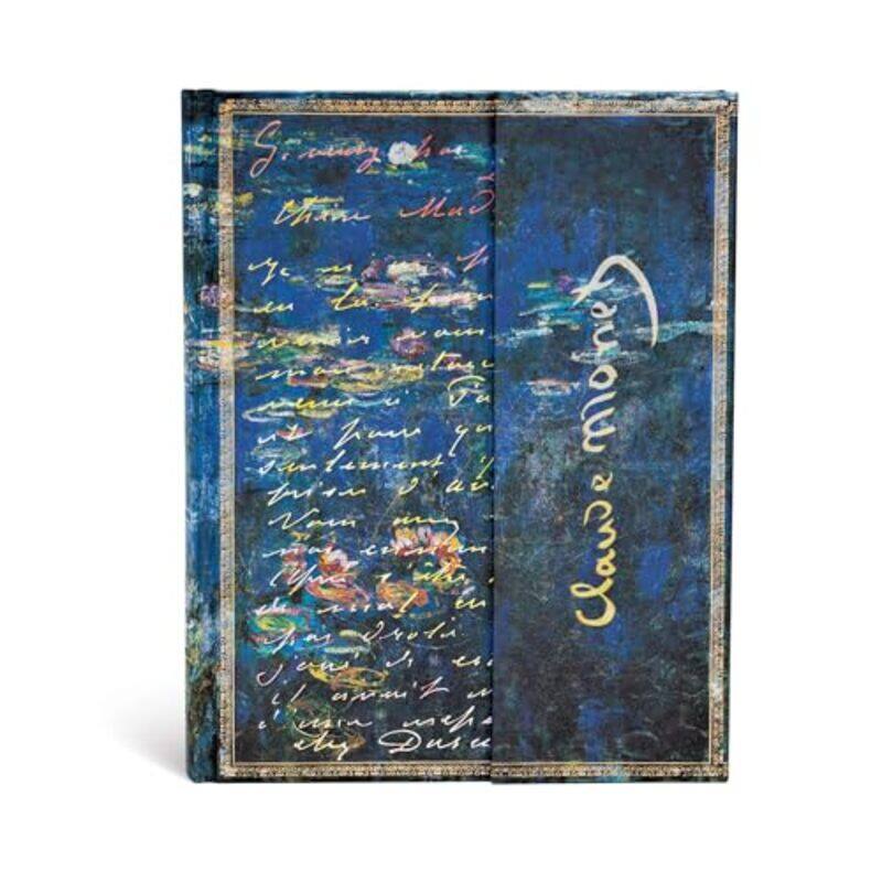 

Monet Water Lilies Embellished Manuscripts Collection Ultra Unlined Hardcover Journal by Tandi Clausen-May-Hardcover