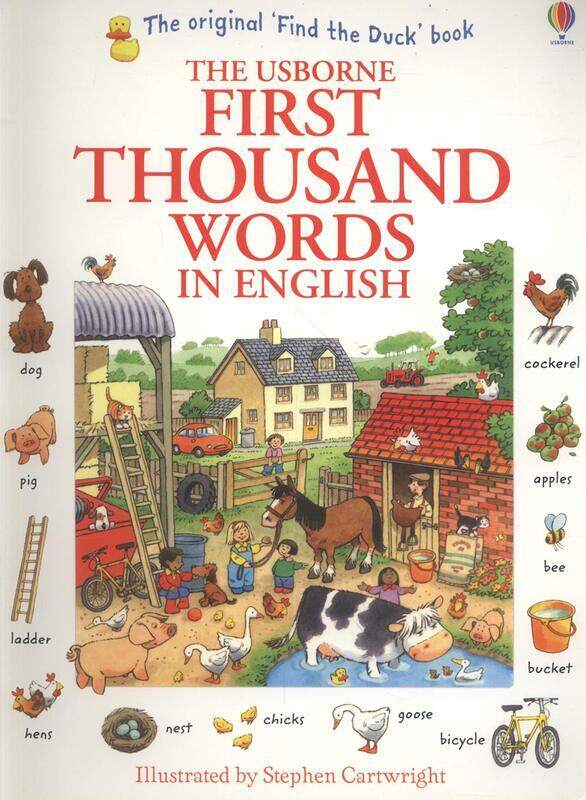 

First Thousand Words In English, Paperback Book, By: Heather Amery