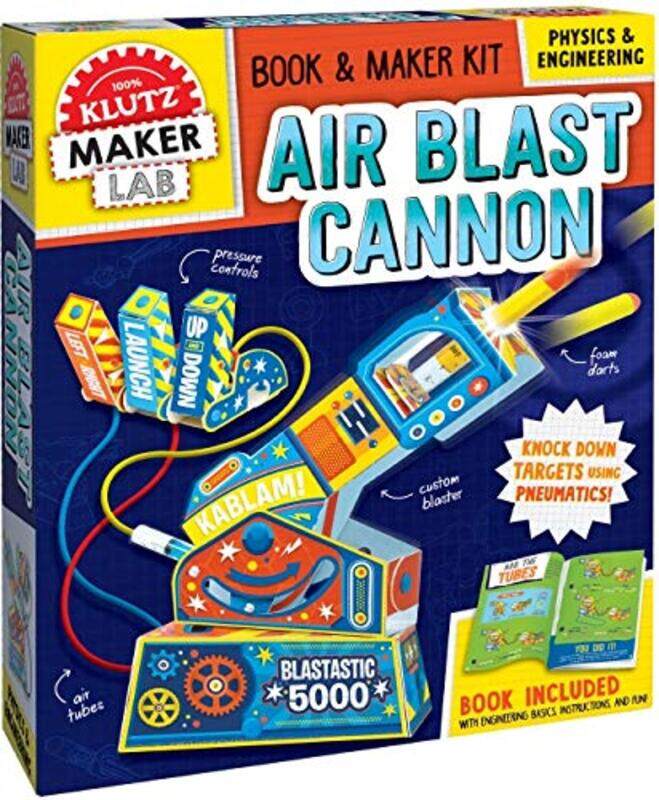 

Air Blast Cannon, Board book, By: Klutz