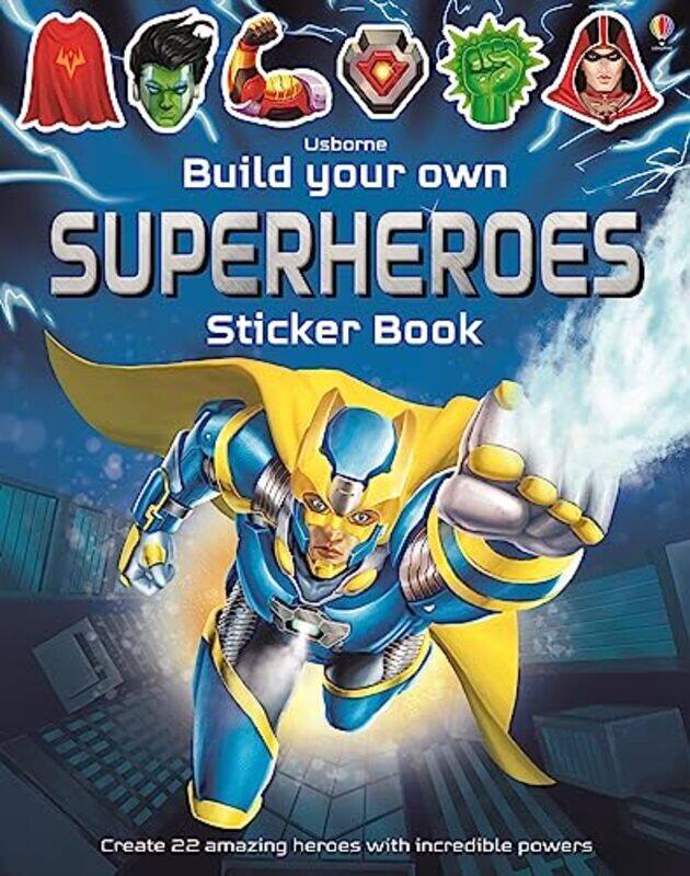 

Build Your Own Superheroes Sticker Book by Helen HarrisAnna EdwardsHina RobinsonHafsa Bobat Garcia-Paperback