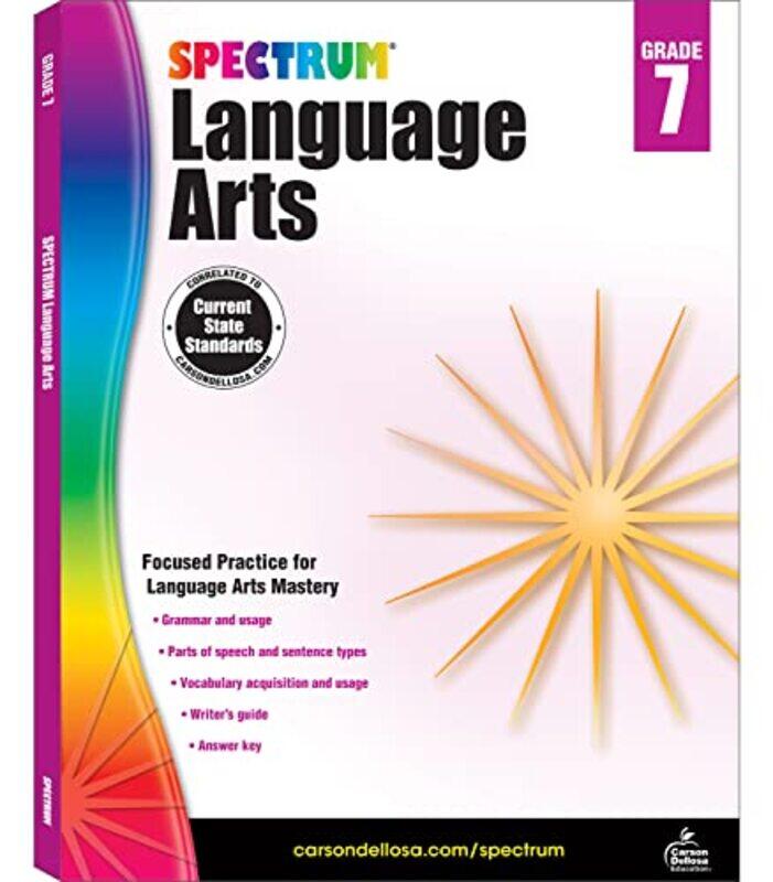 

Spectrum Language Arts Grade 7 By Spectrum Paperback