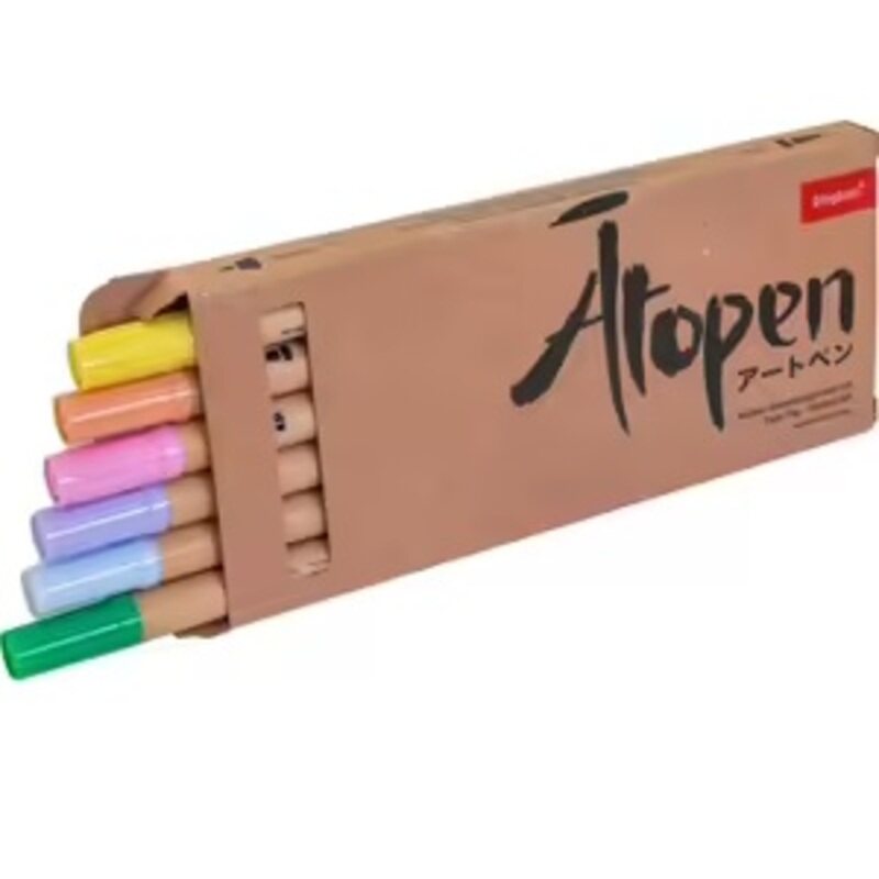 

Dingbats Atopen Pastel Set 6 X Fineliner by DINGBATS-Paperback