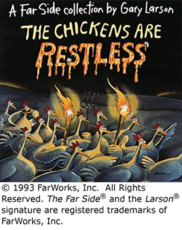 

The Chickens Are Restless by Gary Larson-Paperback