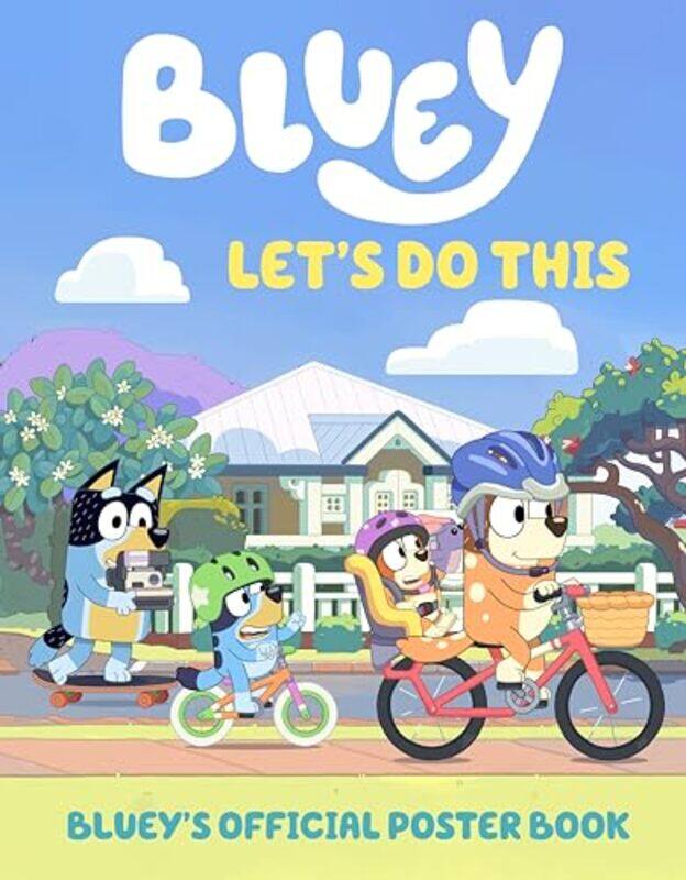 

Lets Do This Blueys Official Poster Book By Penguin Young Readers Licenses -Paperback