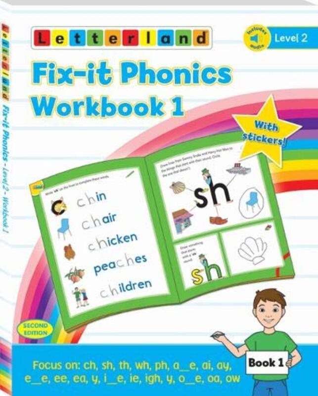 

Fixit Phonics Level 2 Workbook 1 2nd Edition by Susan Susan Shumsky Shumsky-Paperback